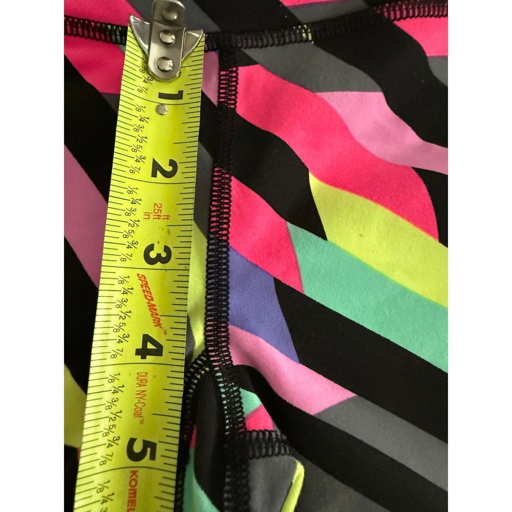 Victoria Secret VSX Sport Knockout Tight Neon Geometric Print Leggings Small - Picture 5 of 7